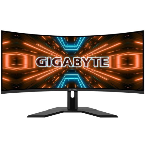 Gigabyte | G34WQC A | 34 " | VA | QHD | 3440 x 1440 pikseli | 21:9 | 1 ms | 350 cd/m² | Czarny | Porty HDMI w ilości 2 | 144 Hz