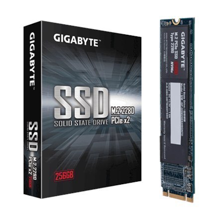 Gigabyte | GP-GSM2NE8256GNTD | 256 GB | SSD form factor | SSD interface M.2 NVME | Read speed 1200 MB/s | Write speed 800 MB/s Gigabyte | GP-GSM2NE8256GNTD | 256 GB | SSD form factor | SSD interface M.2 NVME | Read speed 1200 MB/s | Write speed 800 MB/s