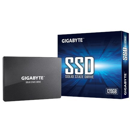 Gigabyte | GP-GSTFS31120GNTD | 120 GB | SSD form factor 2.5-inch | SSD interface SATA | Read speed 500 MB/s | Write speed 380 MB Gigabyte | GP-GSTFS31120GNTD | 120 GB | SSD form factor 2.5-inch | SSD interface SATA | Read speed 500 MB/s | Write speed 380 MB