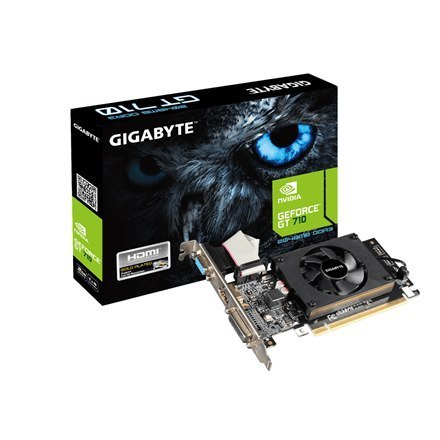 Gigabyte | GV-N710D3-2GL (rev. 2.0) | NVIDIA GeForce GT 710 | 2 GB Gigabyte | GV-N710D3-2GL (rev. 2.0) | NVIDIA GeForce GT 710 | 2 GB