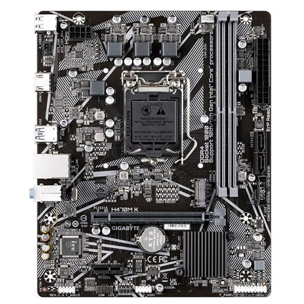 Gigabyte | H470M K 1.0 M/B | Processor family Intel | Processor socket LGA1200 | DDR4 DIMM | Memory slots 2 | Supported hard di Gigabyte | H470M K 1.0 M/B | Processor family Intel | Processor socket LGA1200 | DDR4 DIMM | Memory slots 2 | Supported hard di