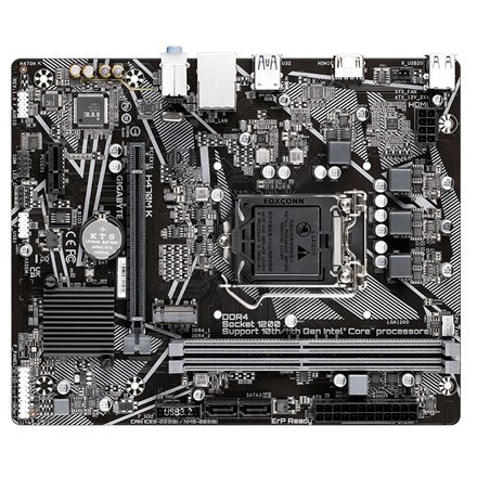 Gigabyte | H470M K 1.0 M/B | Processor family Intel | Processor socket LGA1200 | DDR4 DIMM | Memory slots 2 | Supported hard di Gigabyte | H470M K 1.0 M/B | Processor family Intel | Processor socket LGA1200 | DDR4 DIMM | Memory slots 2 | Supported hard di