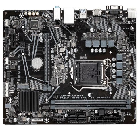 Gigabyte | H510M H 1.0 | Processor family Intel | Processor socket LGA1200 | DDR4-SDRAM | Memory slots 2 | Supported hard disk d Gigabyte | H510M H 1.0 | Processor family Intel | Processor socket LGA1200 | DDR4-SDRAM | Memory slots 2 | Supported hard disk d
