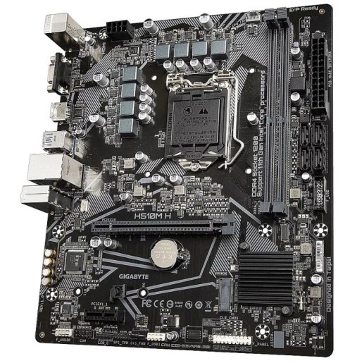 Gigabyte | H510M H 1.0 | Processor family Intel | Processor socket LGA1200 | DDR4-SDRAM | Memory slots 2 | Supported hard disk d Gigabyte | H510M H 1.0 | Processor family Intel | Processor socket LGA1200 | DDR4-SDRAM | Memory slots 2 | Supported hard disk d