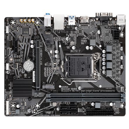 Gigabyte | H510M H V2 1.0 M/B | Processor family Intel | Processor socket LGA1200 | DDR4 DIMM | Memory slots 2 | Supported hard Gigabyte | H510M H V2 1.0 M/B | Processor family Intel | Processor socket LGA1200 | DDR4 DIMM | Memory slots 2 | Supported hard