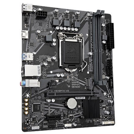 Gigabyte | H510M K V2 1.0 M/B | Processor family Intel | Processor socket LGA1200 | DDR4 DIMM | Memory slots 2 | Supported hard Gigabyte | H510M K V2 1.0 M/B | Processor family Intel | Processor socket LGA1200 | DDR4 DIMM | Memory slots 2 | Supported hard