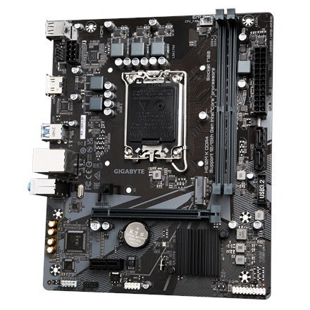 Gigabyte | H610M K DDR4 1.0 M/B | Rodzina procesorów Intel | Gniazdo procesora LGA1700 | DDR4 DIMM | Gniazda pamięci 2 | Obsługi Gigabyte | H610M K DDR4 1.0 M/B | Rodzina procesorów Intel | Gniazdo procesora LGA1700 | DDR4 DIMM | Gniazda pamięci 2 | Obsługi