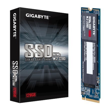 Gigabyte | SSD | GP-GSM2NE3128GNTD | 128 GB | SSD form factor M.2 2280 | SSD interface M.2 NVME | Read speed 1550 MB/s | Write s Gigabyte | SSD | GP-GSM2NE3128GNTD | 128 GB | SSD form factor M.2 2280 | SSD interface M.2 NVME | Read speed 1550 MB/s | Write s