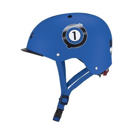 Globber | Ciemnoniebieski | Kask Elite Lights Racing | 507-300 Globber | Ciemnoniebieski | Kask Elite Lights Racing | 507-300