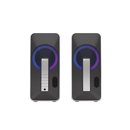 Głośniki do komputera Genesis Helium 100BT RGB Bluetooth, Srebrno-Czarne, 10W RMS, Gaming Speakers, Bezprzewodowe - High-quality Głośniki do komputera Genesis Helium 100BT RGB Bluetooth, Srebrno-Czarne, 10W RMS, Gaming Speakers, Bezprzewodowe - High-quality