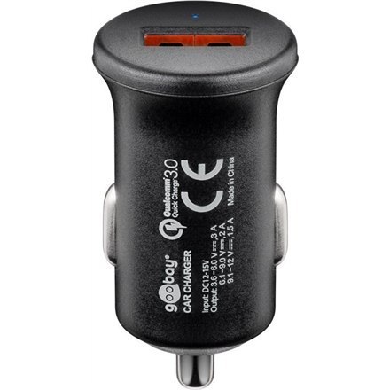 Goobay 45162 Quick Charge QC3.0 USB car fast charger Goobay 45162 Quick Charge QC3.0 USB car fast charger