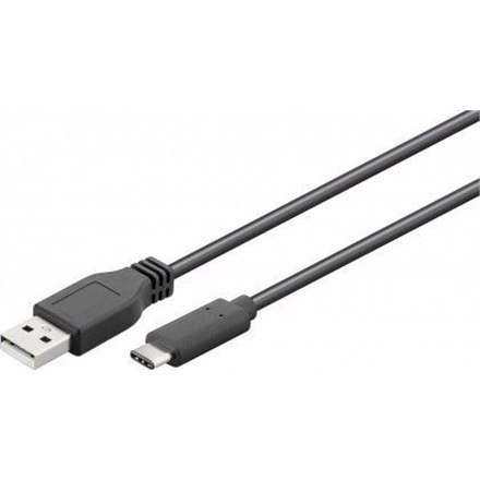 Goobay 55468 USB 2.0 cable (USB-C™ to USB A), black Goobay 55468 USB 2.0 cable (USB-C™ to USB A), black