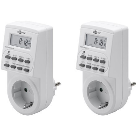 Goobay 55543 Set of 2, digital timer Goobay 55543 Set of 2, digital timer