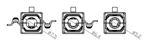 Goobay 59227 Tool-free RJ45 network connector CAT 6A UTP unshielded Goobay Goobay 59227 Tool-free RJ45 network connector CAT 6A UTP unshielded Goobay