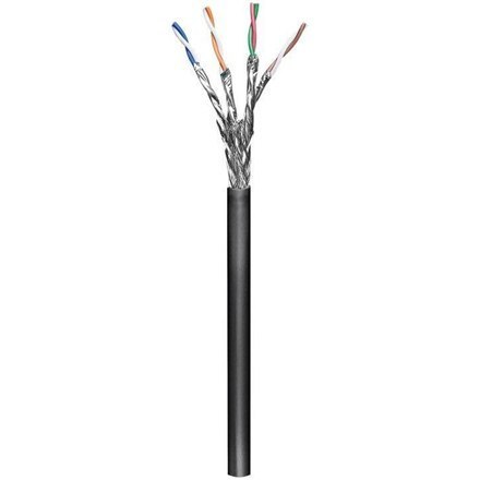 Goobay | CAT 6 | Bulk cable | SFTP, PiMF | Black | 100 m Goobay | CAT 6 | Bulk cable | SFTP, PiMF | Black | 100 m