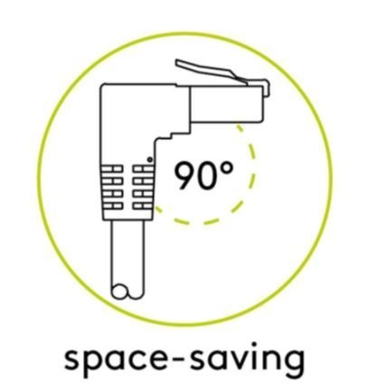 Goobay | CAT 6 | Kabel krosowy | Skrętka nieekranowana (UTP) | Męski | RJ-45 | Męski | RJ-45 | Czarny | 1 m Goobay | CAT 6 | Kabel krosowy | Skrętka nieekranowana (UTP) | Męski | RJ-45 | Męski | RJ-45 | Czarny | 1 m