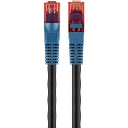 Goobay | CAT 6 | Kabel krosowy | Skrętka nieekranowana (UTP) | Męski | RJ-45 | Męski | RJ-45 | Czarny | 30 m Goobay | CAT 6 | Kabel krosowy | Skrętka nieekranowana (UTP) | Męski | RJ-45 | Męski | RJ-45 | Czarny | 30 m