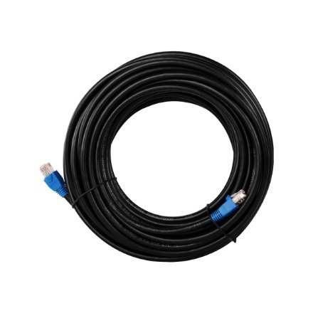 Goobay CAT 6 Outdoor Patch Cable, U/UTP, 60 m, Black Goobay CAT 6 Outdoor Patch Cable, U/UTP, 60 m, Black