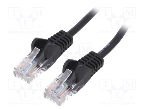 Goobay | CAT 6 | Patch cable | Unshielded twisted pair (UTP) | Male | RJ-45 | Male | RJ-45 | Black | 0.25 m Goobay | CAT 6 | Patch cable | Unshielded twisted pair (UTP) | Male | RJ-45 | Male | RJ-45 | Black | 0.25 m