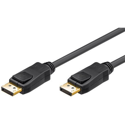 Goobay | Kabel DisplayPort | Męski | 20 pin DisplayPort | Męski | 20 pin DisplayPort | 2 m | Czarny Goobay | Kabel DisplayPort | Męski | 20 pin DisplayPort | Męski | 20 pin DisplayPort | 2 m | Czarny