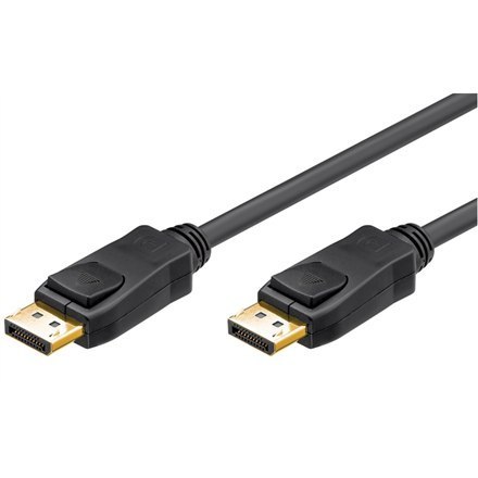 Goobay | Kabel DisplayPort | Męski | 20 pin DisplayPort | Męski | 20 pin DisplayPort | Czarny Goobay | Kabel DisplayPort | Męski | 20 pin DisplayPort | Męski | 20 pin DisplayPort | Czarny
