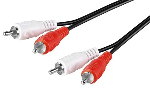 Goobay | Kabel audio | Męski | RCA | RCA | 5 m Goobay | Kabel audio | Męski | RCA | RCA | 5 m