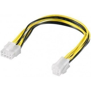 Goobay | Power adapter | Male | Power 8 pin +12V | Female | Power P4 | 24 cm