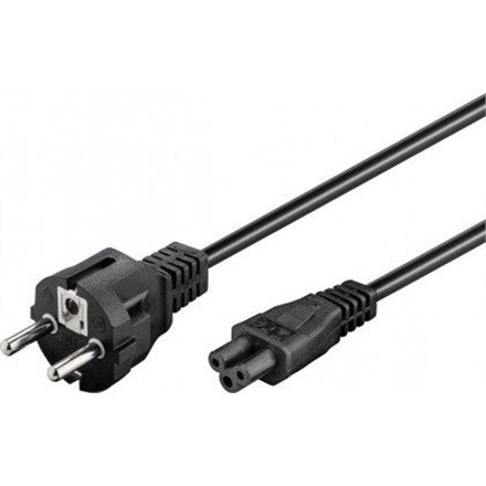 Goobay | Power cable | Power CEE 7/7 | Power IEC 60320 C5 | 1.8 m | Black Goobay | Power cable | Power CEE 7/7 | Power IEC 60320 C5 | 1.8 m | Black