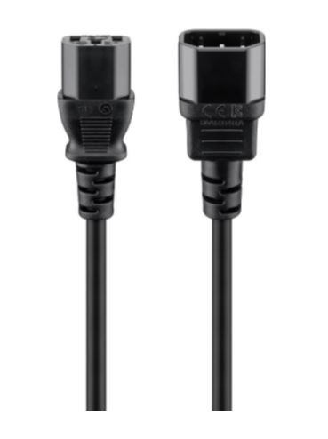 Goobay | Power extension cable | Power IEC 60320 C13 | Power IEC 60320 C14 | 5 m | Black Goobay | Power extension cable | Power IEC 60320 C13 | Power IEC 60320 C14 | 5 m | Black