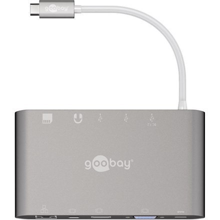 Goobay | USB-C All-in-1 Multiport Adapter | 62113 | USB Type-C Goobay | USB-C All-in-1 Multiport Adapter | 62113 | USB Type-C