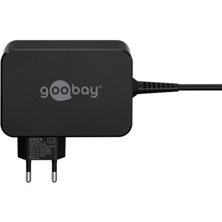 Goobay | USB-C Charger for Laptops (65 W) | 65419 Goobay | USB-C Charger for Laptops (65 W) | 65419