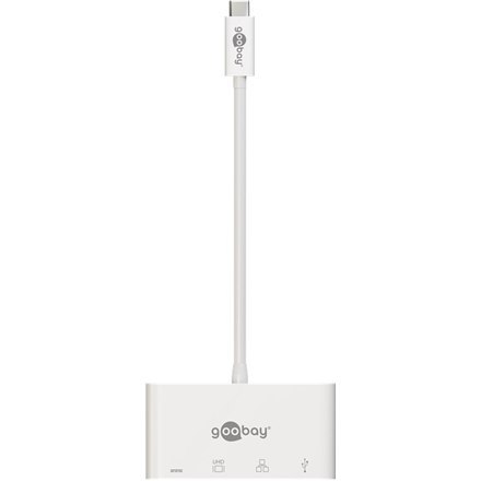 Goobay | USB-C Multiport Adapter (HDMI + Ethernet, PD) | 62105 Goobay | USB-C Multiport Adapter (HDMI + Ethernet, PD) | 62105