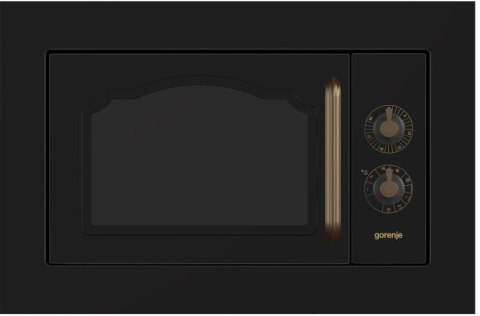 Gorenje | BM235CLB | Microwave oven with grill | Built-in | 23 L | 800 W | Grill | Black Gorenje | BM235CLB | Microwave oven with grill | Built-in | 23 L | 800 W | Grill | Black