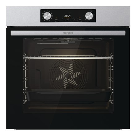 Gorenje | BO6735E02X | Oven | 77 L | Multifunctional | EcoClean | Mechanical control | Height 59.5 cm | Width 59.5 cm | Stainles Gorenje | BO6735E02X | Oven | 77 L | Multifunctional | EcoClean | Mechanical control | Height 59.5 cm | Width 59.5 cm | Stainles