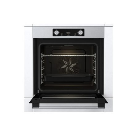 Gorenje | BO6735E02X | Oven | 77 L | Multifunctional | EcoClean | Mechanical control | Height 59.5 cm | Width 59.5 cm | Stainles Gorenje | BO6735E02X | Oven | 77 L | Multifunctional | EcoClean | Mechanical control | Height 59.5 cm | Width 59.5 cm | Stainles
