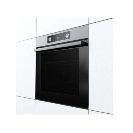 Gorenje | BO6735E02X | Oven | 77 L | Multifunctional | EcoClean | Mechanical control | Height 59.5 cm | Width 59.5 cm | Stainles Gorenje | BO6735E02X | Oven | 77 L | Multifunctional | EcoClean | Mechanical control | Height 59.5 cm | Width 59.5 cm | Stainles