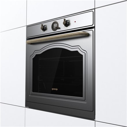 Gorenje | BOS67371CLB | Oven | 77 L | Multifunctional | EcoClean | Mechanical control | Steam function | Height 59.5 cm | Width Gorenje | BOS67371CLB | Oven | 77 L | Multifunctional | EcoClean | Mechanical control | Steam function | Height 59.5 cm | Width