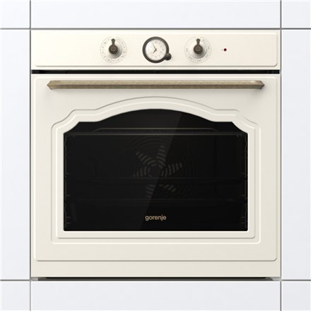 Gorenje | BOS67371CLI | Oven | 77 L | Multifunctional | EcoClean | Mechanical control | Steam function | Height 59.5 cm | Width