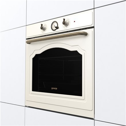 Gorenje | BOS67371CLI | Oven | 77 L | Multifunctional | EcoClean | Mechanical control | Steam function | Height 59.5 cm | Width