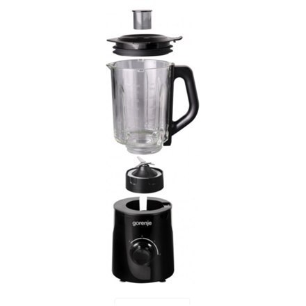 Gorenje | Blender | B800GBK | Tabletop | 800 W | Jar material Glass | Jar capacity 1.5 L | Ice crushing | Black Gorenje | Blender | B800GBK | Tabletop | 800 W | Jar material Glass | Jar capacity 1.5 L | Ice crushing | Black