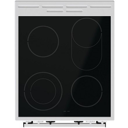 Gorenje | Cooker | GECS5C70WA | Hob type Vitroceramic | Oven type Electric | White | Width 50 cm | Grilling | LED | Depth 59.4 c Gorenje | Cooker | GECS5C70WA | Hob type Vitroceramic | Oven type Electric | White | Width 50 cm | Grilling | LED | Depth 59.4 c