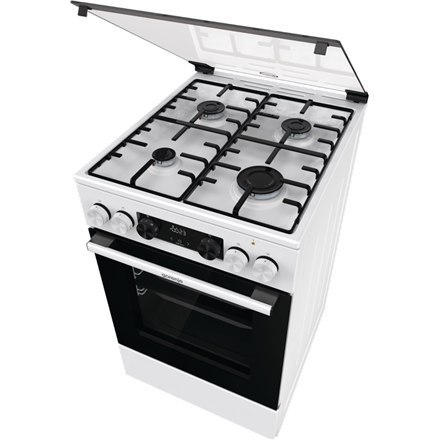 Gorenje | Cooker | GK5C41WH | Hob type Gas | Oven type Electric | White | Width 50 cm | Grilling | Depth 59.4 cm | 70 L