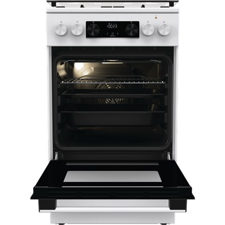 Gorenje Cooker GK5C61WF Hob type Gas Oven type Electric White Width 50 cm Depth 59.4 cm 62 L Gorenje Cooker GK5C61WF Hob type Gas Oven type Electric White Width 50 cm Depth 59.4 cm 62 L