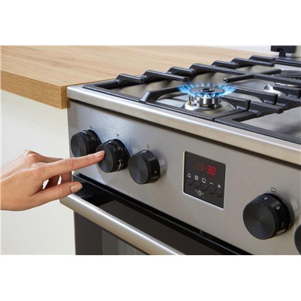 Gorenje | Cooker | GK6C4WF | Hob type Gas | Oven type Electric | White | Width 60 cm | Grilling | Depth 60 cm | 71 L Gorenje | Cooker | GK6C4WF | Hob type Gas | Oven type Electric | White | Width 60 cm | Grilling | Depth 60 cm | 71 L