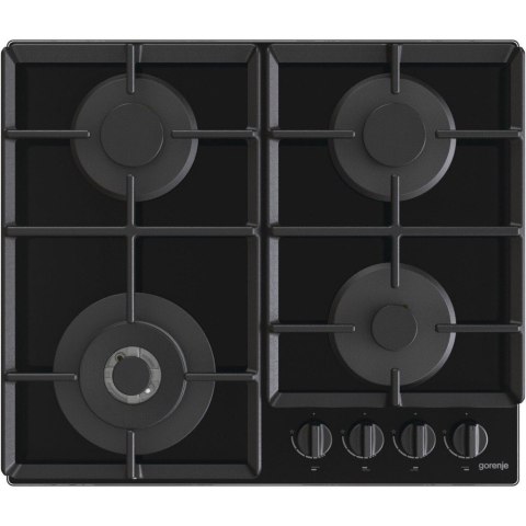 Gorenje | GTW641EB | Hob | Gas on glass | Number of burners/cooking zones 4 | Rotary knobs | Black Gorenje | GTW641EB | Hob | Gas on glass | Number of burners/cooking zones 4 | Rotary knobs | Black