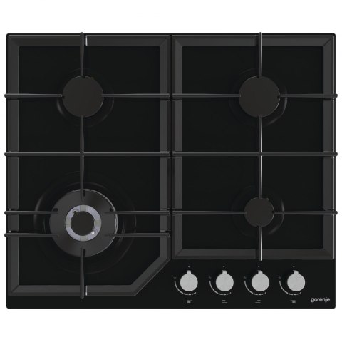 Gorenje | GTW641KB | Hob | Gas on glass | Number of burners/cooking zones 4 | Rotary knobs | Black Gorenje | GTW641KB | Hob | Gas on glass | Number of burners/cooking zones 4 | Rotary knobs | Black