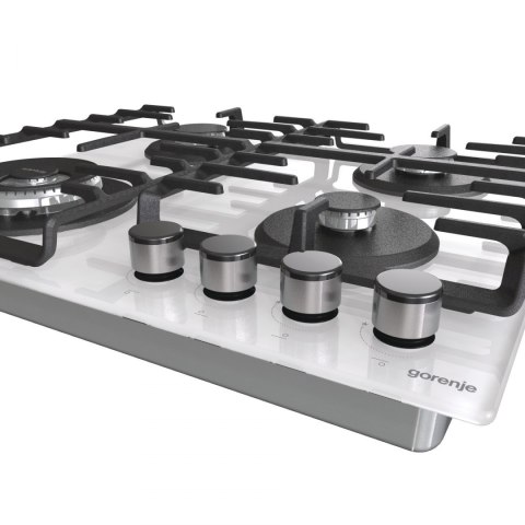 Gorenje | GTW642SYW | Hob | Gas on glass | Number of burners/cooking zones 4 | Rotary knobs | White Gorenje | GTW642SYW | Hob | Gas on glass | Number of burners/cooking zones 4 | Rotary knobs | White