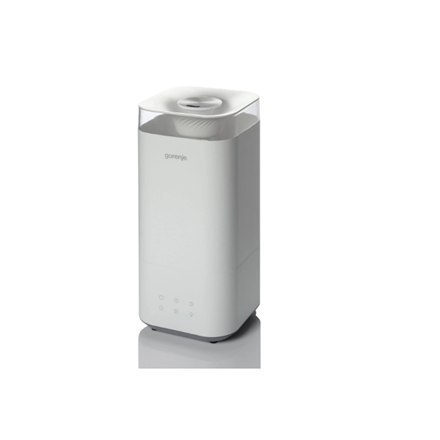 Gorenje | H50W | Air Humidifier | m³ | 26 W | Water tank capacity 5 L | Suitable for rooms up to 20 m² | Ultrasonic | Humidifica Gorenje | H50W | Air Humidifier | m³ | 26 W | Water tank capacity 5 L | Suitable for rooms up to 20 m² | Ultrasonic | Humidifica