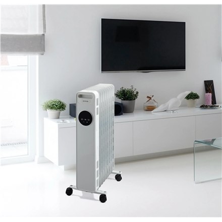 Gorenje | Heater | OR2000E | Oil Filled Radiator | 2000 W | Number of power levels | Suitable for rooms up to 15 m² | White | N/ Gorenje | Heater | OR2000E | Oil Filled Radiator | 2000 W | Number of power levels | Suitable for rooms up to 15 m² | White | N/