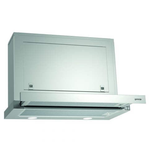 Gorenje | Hood | BHP623E8X | Energy efficiency class B | Telescopic | Width 60 cm | 610 m³/h | Mechanical control | Stainless st Gorenje | Hood | BHP623E8X | Energy efficiency class B | Telescopic | Width 60 cm | 610 m³/h | Mechanical control | Stainless st